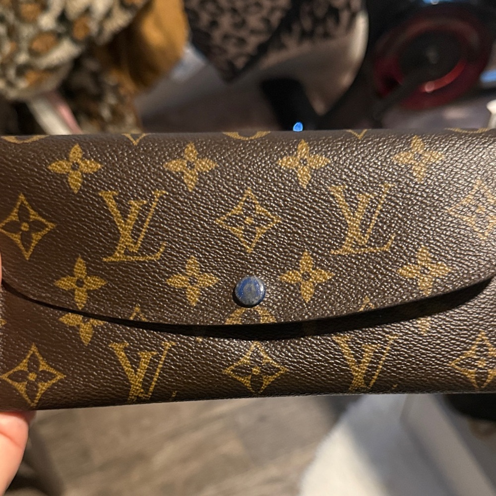 Louis Vuitton Gold and Brown Monogram Wallet